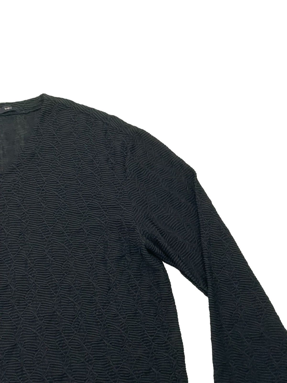 Bajra Bajra Thin Pleated See Through Long Sleeves Shirt 40🟩 Size US L / EU 52-54 / 3 - 7 Thumbnail