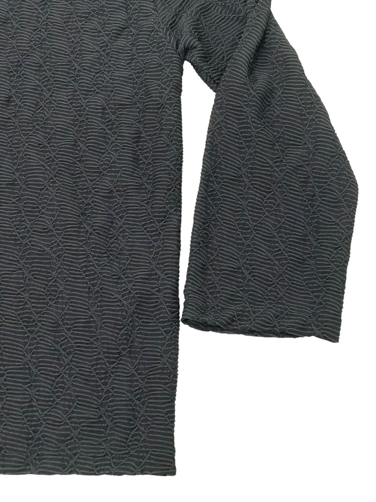 Bajra Bajra Thin Pleated See Through Long Sleeves Shirt 40🟩 Size US L / EU 52-54 / 3 - 13 Thumbnail