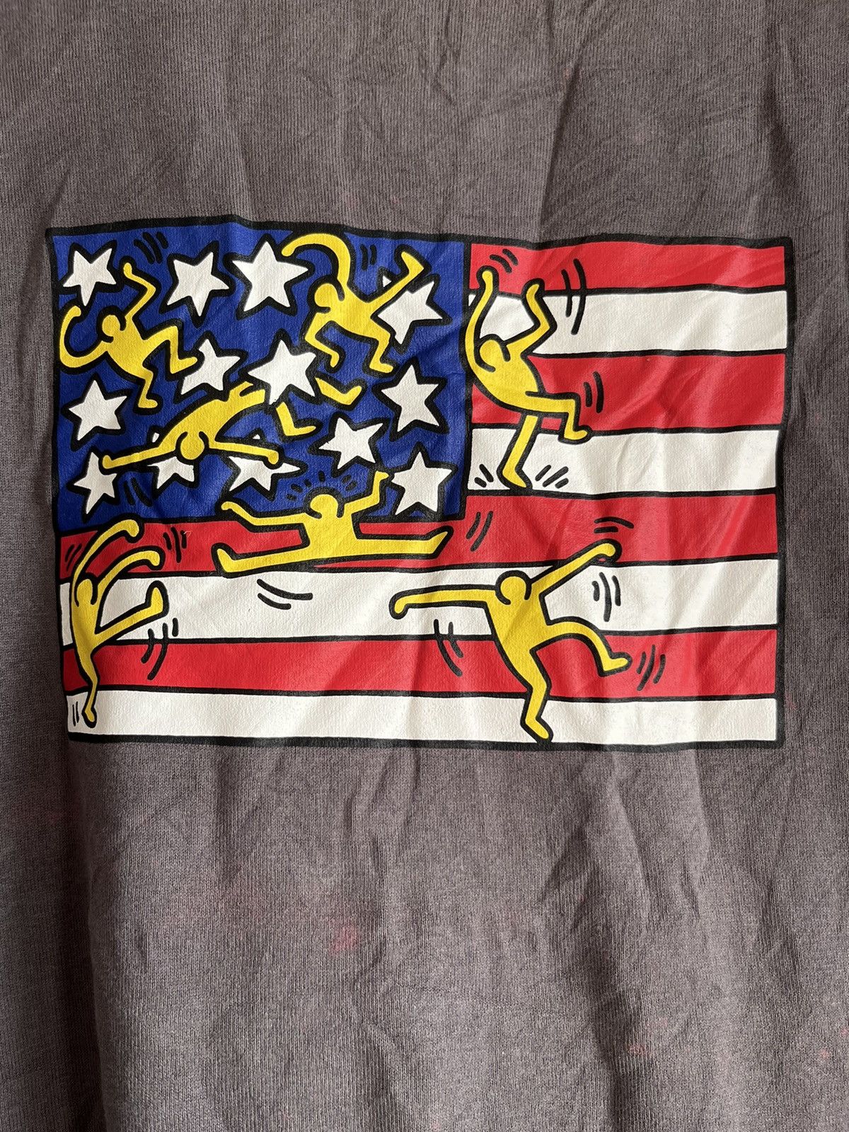 Vintage K haring ft13 Size US XL / EU 56 / 4 - 2 Thumbnail