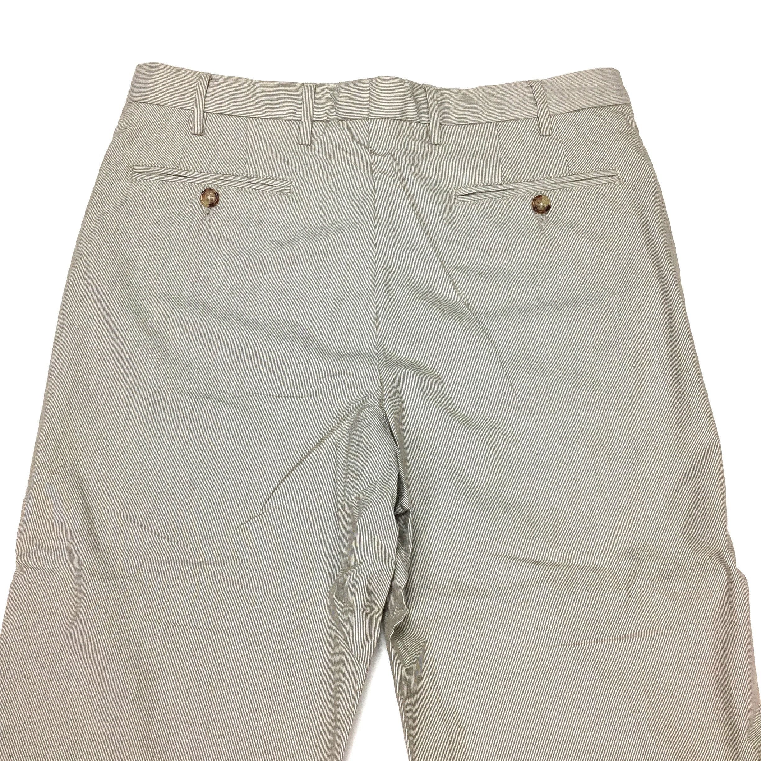 Zanella Brown & White Striped Pants NWT Size US 32 / EU 48 - 11 Thumbnail