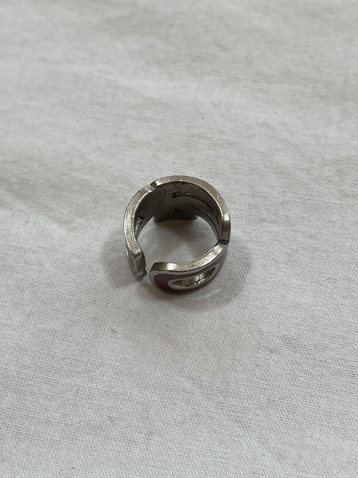 Beauty Beast ALSO line coated .925 sterling silver ring Size ONE SIZE - 5 Thumbnail