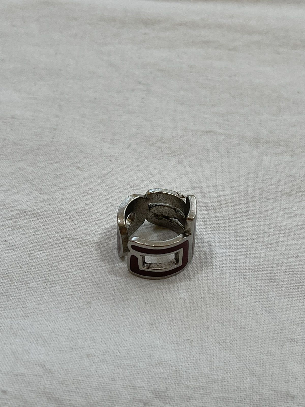 Beauty Beast ALSO line coated .925 sterling silver ring Size ONE SIZE - 3 Thumbnail