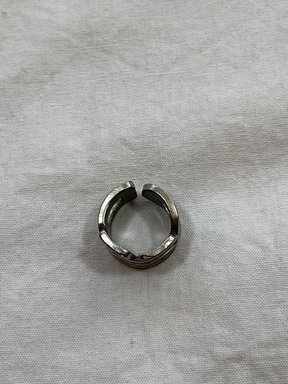 Beauty Beast ALSO line coated .925 sterling silver ring Size ONE SIZE - 6 Thumbnail