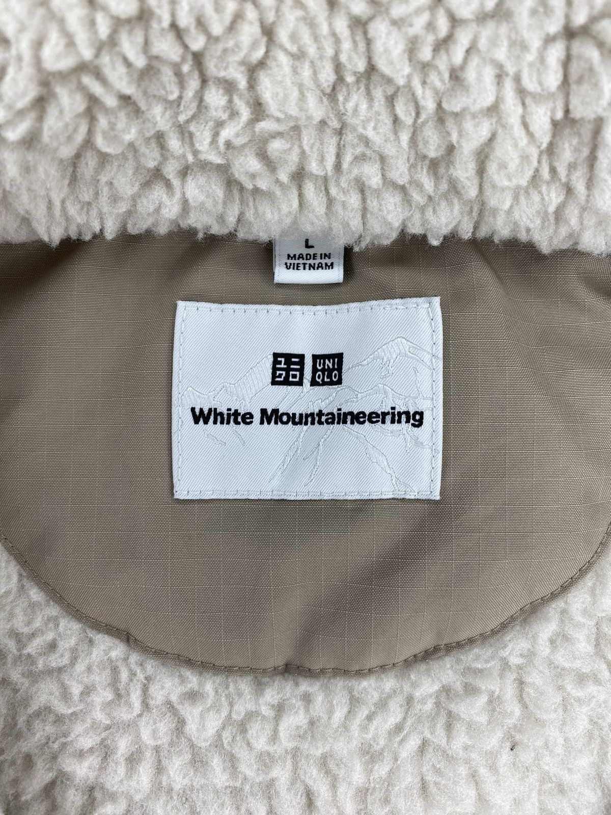 White Mountaineering White Mountaineering Uniqlo Deep Pile Fleece Pullover Jacket Size US L / EU 52-54 / 3 - 9 Thumbnail
