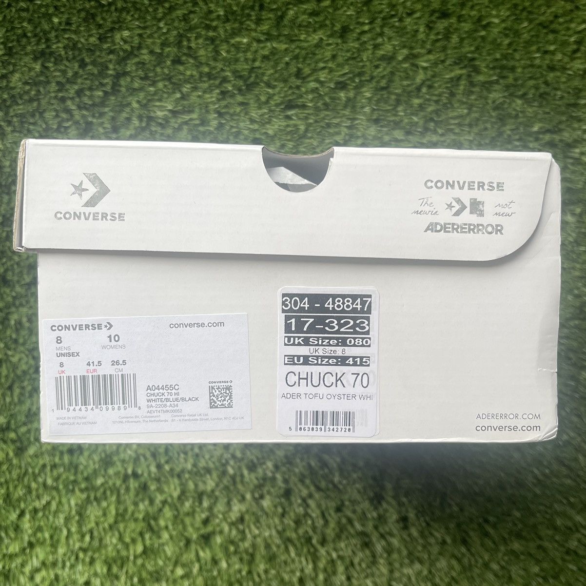 Ader Error × Converse Converse X Ader Error Chuck Taylor All-Star 70 Hi Size 8 Size US 8 / EU 41 - 7 Thumbnail