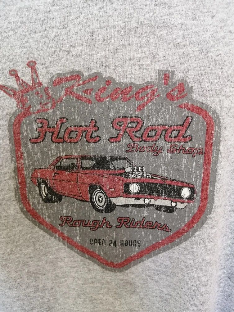 Vintage Vintage HOT ROD Tshirt Size US M / EU 48-50 / 2 - 2 Thumbnail