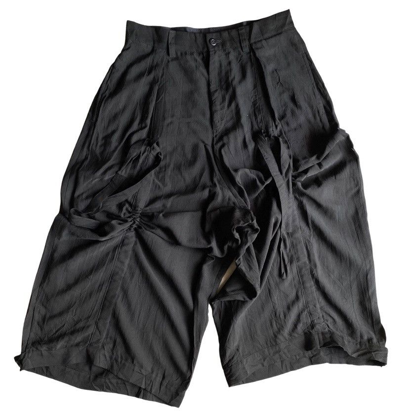 Yohji Yamamoto Regulation Yohji Yamamoto Cupro Tencel Pants Size 30" / US 8 / IT 44 - 1 Thumbnail