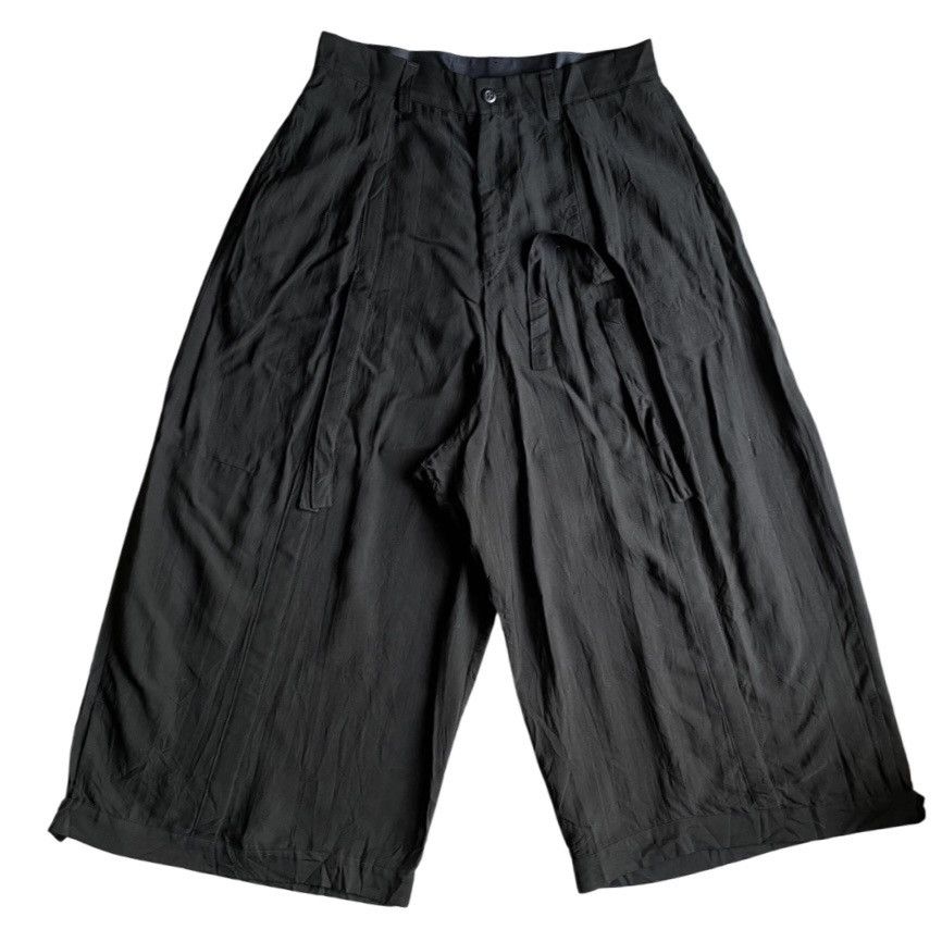 Yohji Yamamoto Regulation Yohji Yamamoto Cupro Tencel Pants Size 30" / US 8 / IT 44 - 3 Thumbnail
