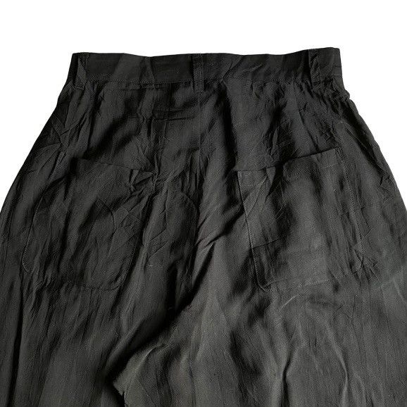 Yohji Yamamoto Regulation Yohji Yamamoto Cupro Tencel Pants Size 30" / US 8 / IT 44 - 8 Thumbnail