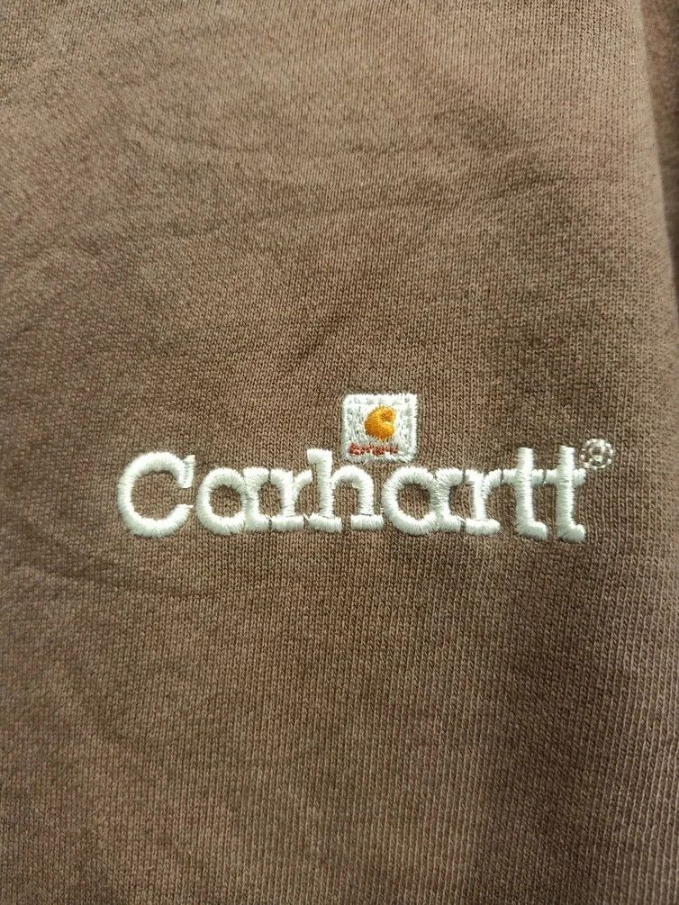 Carhartt vintage sweatshirt carhartt button up distressed Size US XL / EU 56 / 4 - 4 Thumbnail