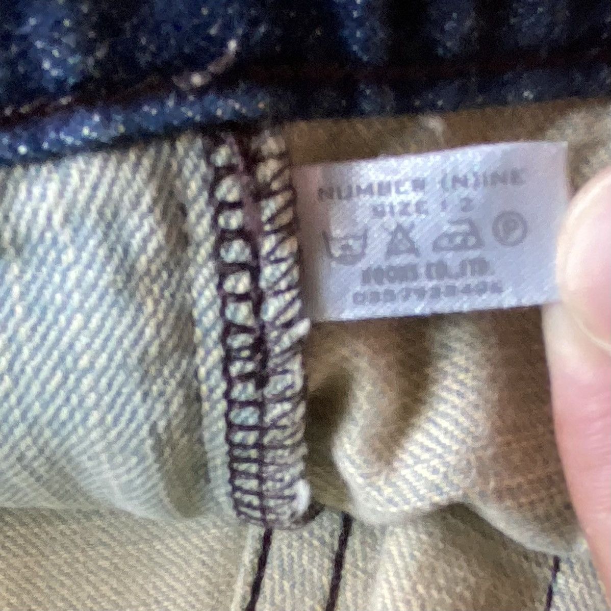 Number (N)ine AW02 Nowhere Man Carpenter Denim Size US 30 / EU 46 - 6 Thumbnail