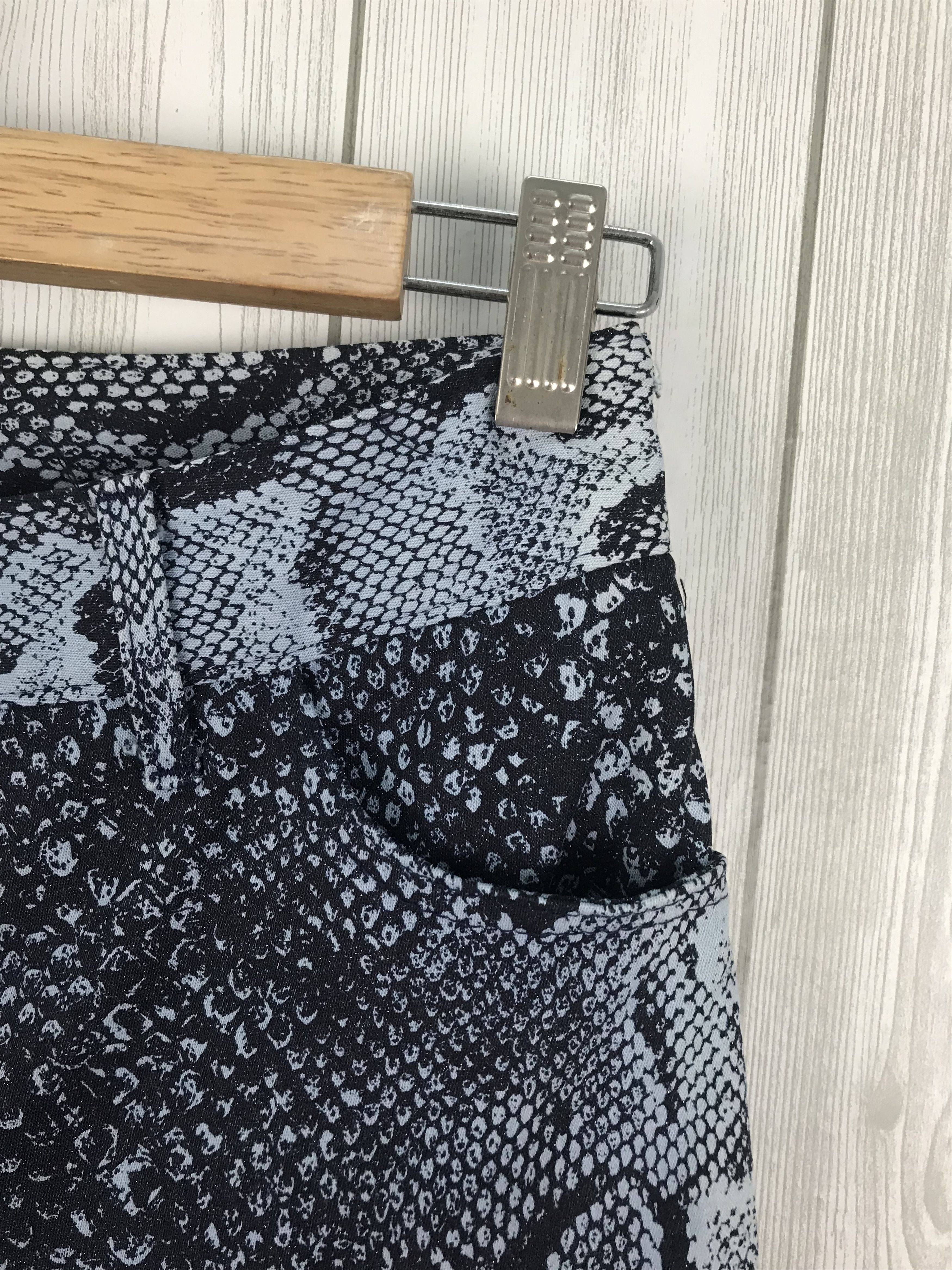 Vintage MODZARD LONDON All Over Print Snake Stretchable Jeans Size US 28 / EU 44 - 7 Thumbnail