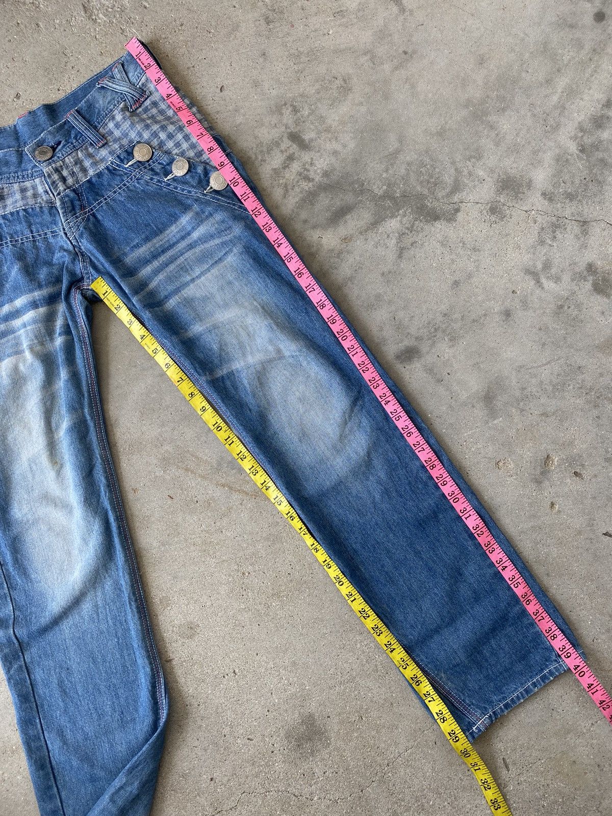 Japanese Brand 🔥 Look Like Hysteric Glamour 🔥 Blue Moon Blue Jeans Size 32" / US 10 / IT 46 - 16 Thumbnail