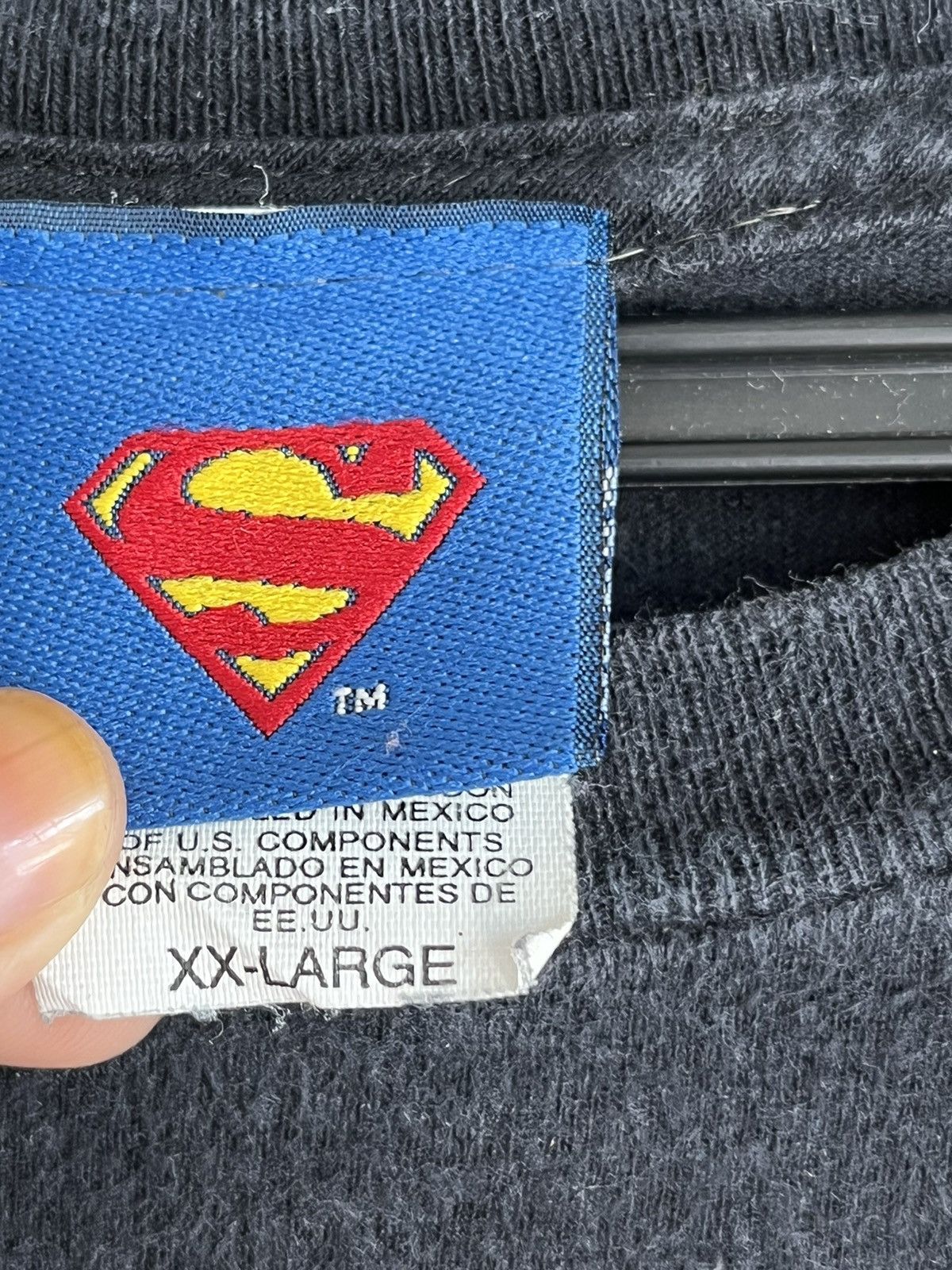 Vintage Superman ft63 Size US XXL / EU 58 / 5 - 3 Thumbnail