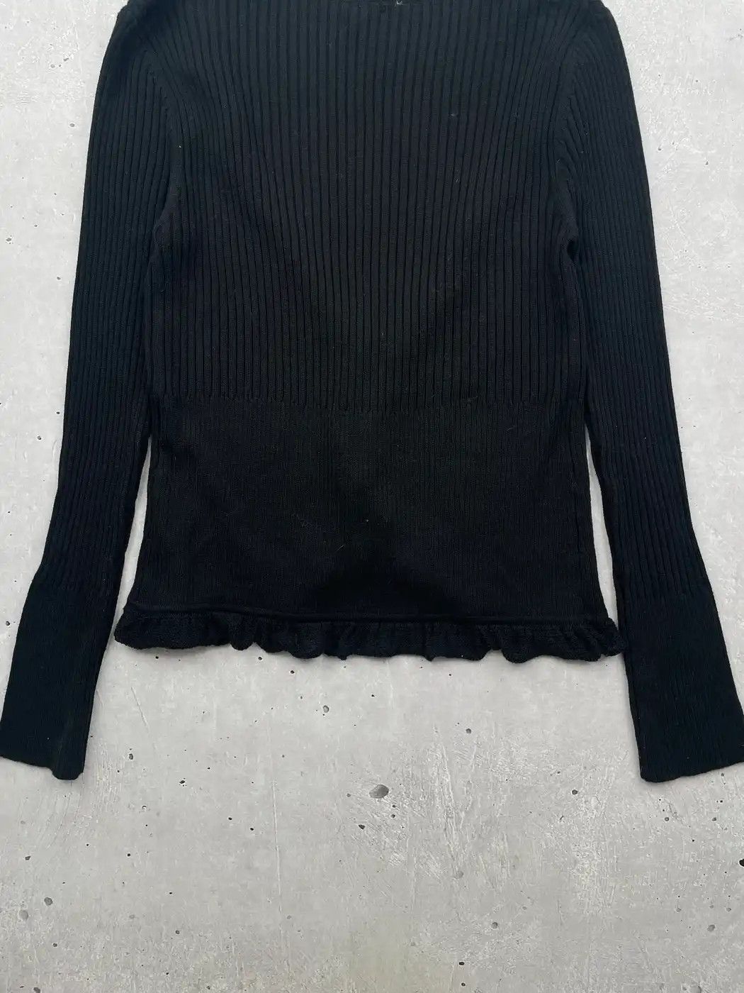 Japanese Brand × Seditionaries × Vintage Vintage V-Neck Striped Long Sleeve Size M / US 6-8 / IT 42-44 - 6 Thumbnail