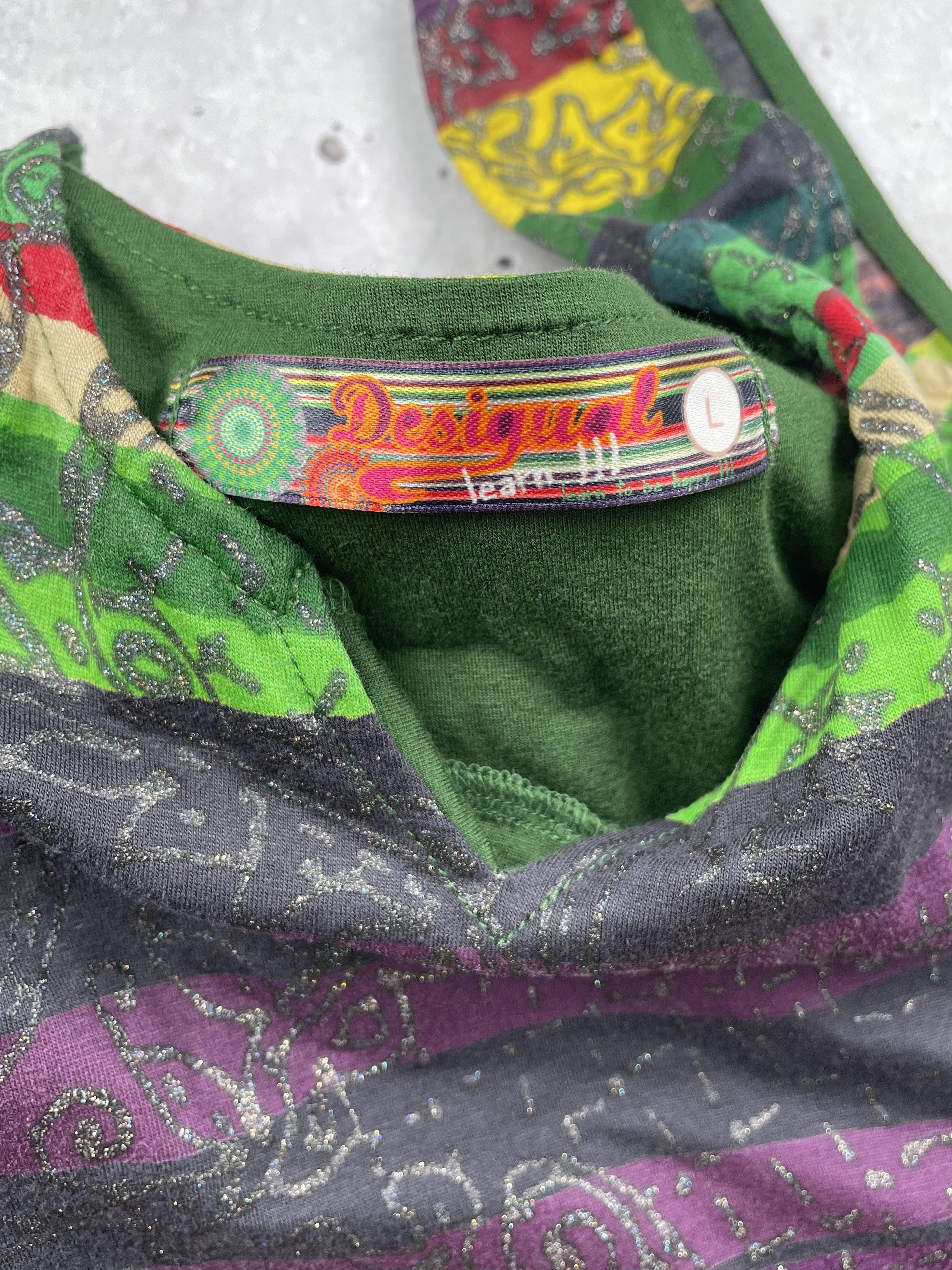 Desigual × Vintage Desigual Vintage Dresses Size L / US 10 / IT 46 - 5 Thumbnail