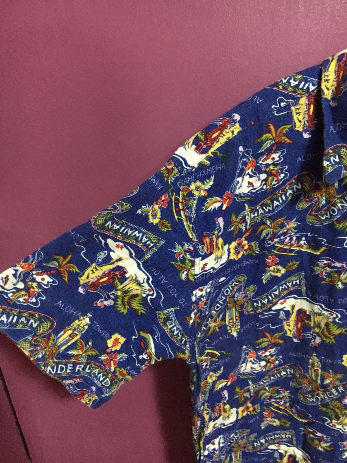 Japanese Brand Aloha Hawaiian Style Size US M / EU 48-50 / 2 - 4 Thumbnail