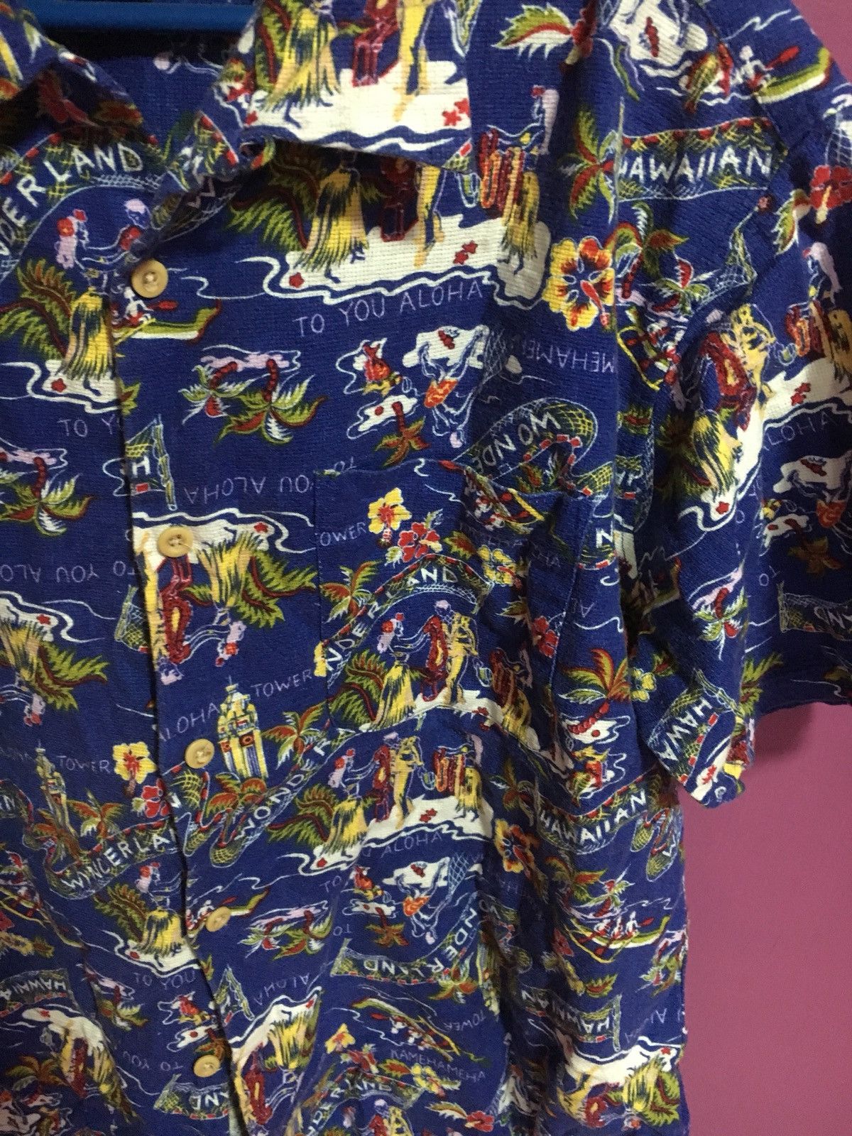 Vintage Aloha Hawaiian Style Size US M / EU 48-50 / 2 - 3 Thumbnail