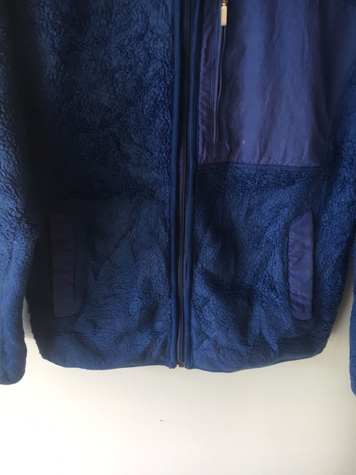 Japanese Brand BULKY BLUE SIZE L FLEECE JACKET Size US L / EU 52-54 / 3 - 5 Thumbnail