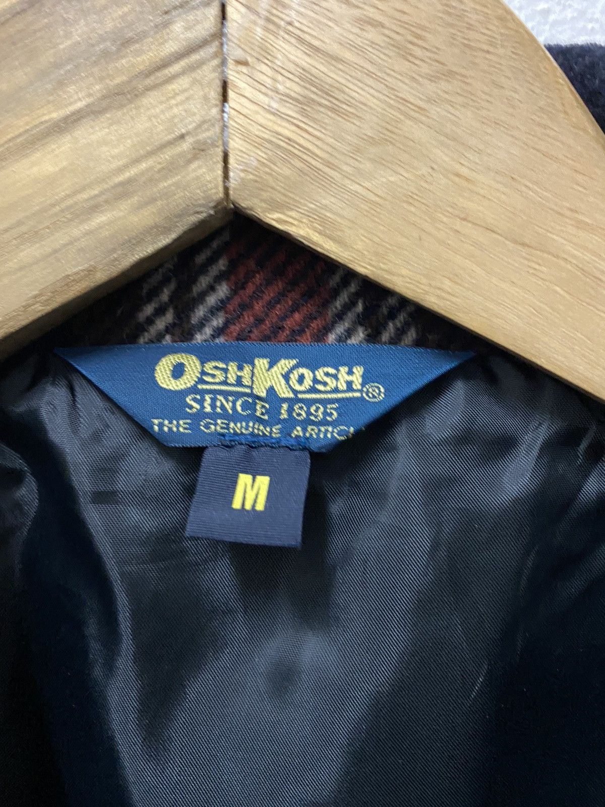 Toyo Enterprises Rare‼️Vintage OshKosh 90s Flannel Wool Hunting Jacket Size US M / EU 48-50 / 2 - 6 Thumbnail