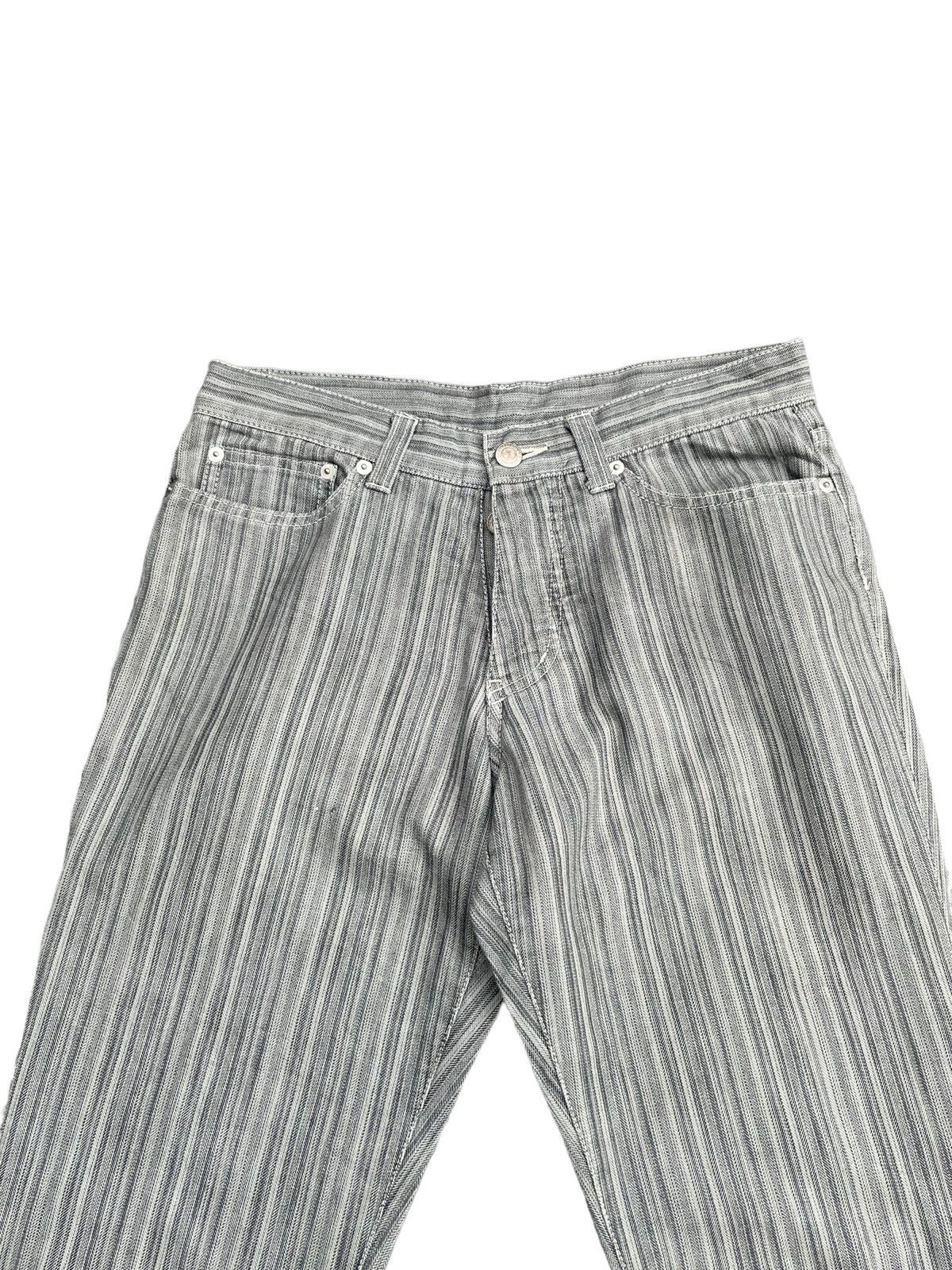 Japanese Brand Tornado Mart Flare Stripes Denim Size US 30 / EU 46 - 4 Thumbnail