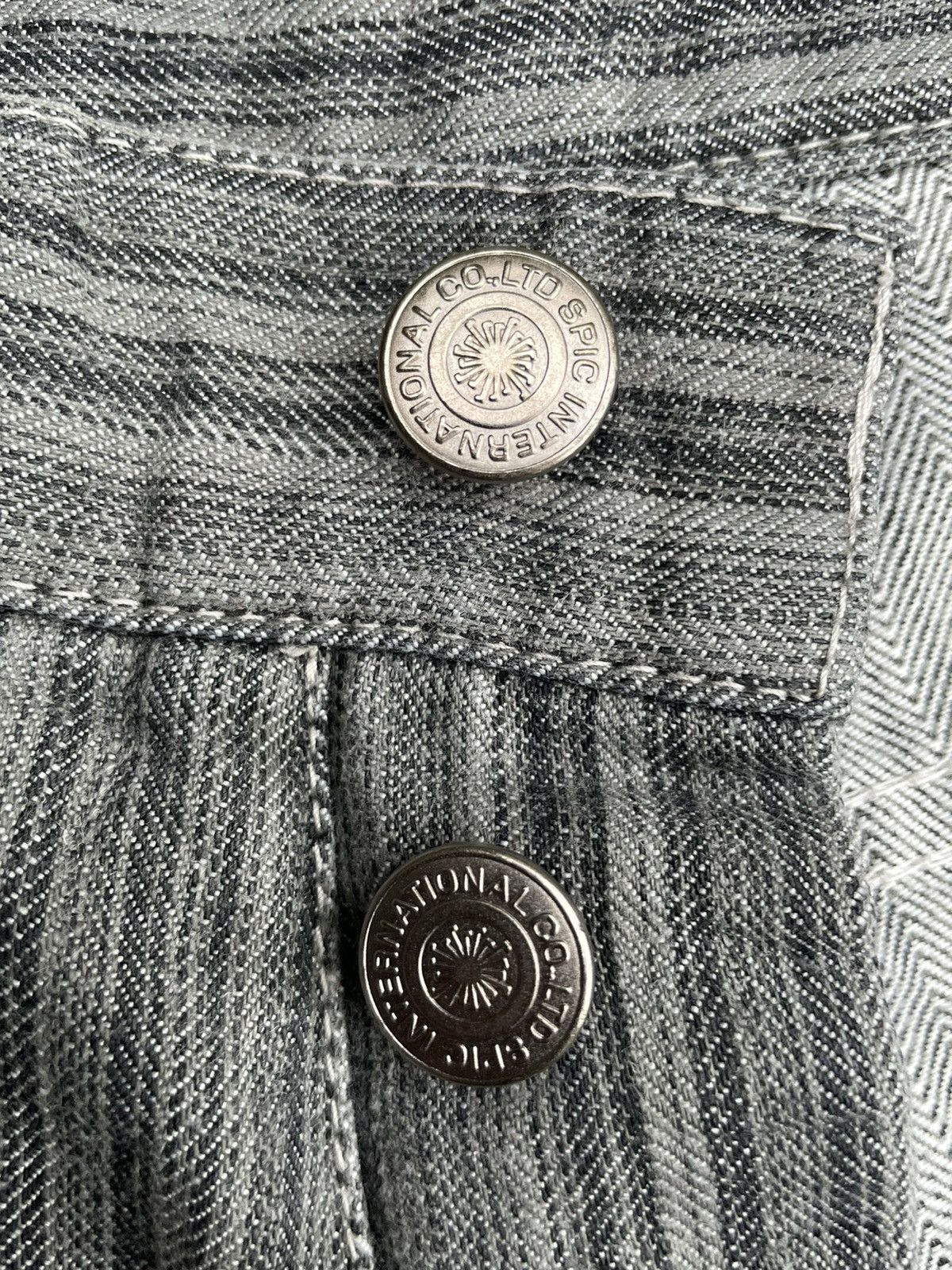 Japanese Brand Tornado Mart Flare Stripes Denim Size US 30 / EU 46 - 17 Thumbnail