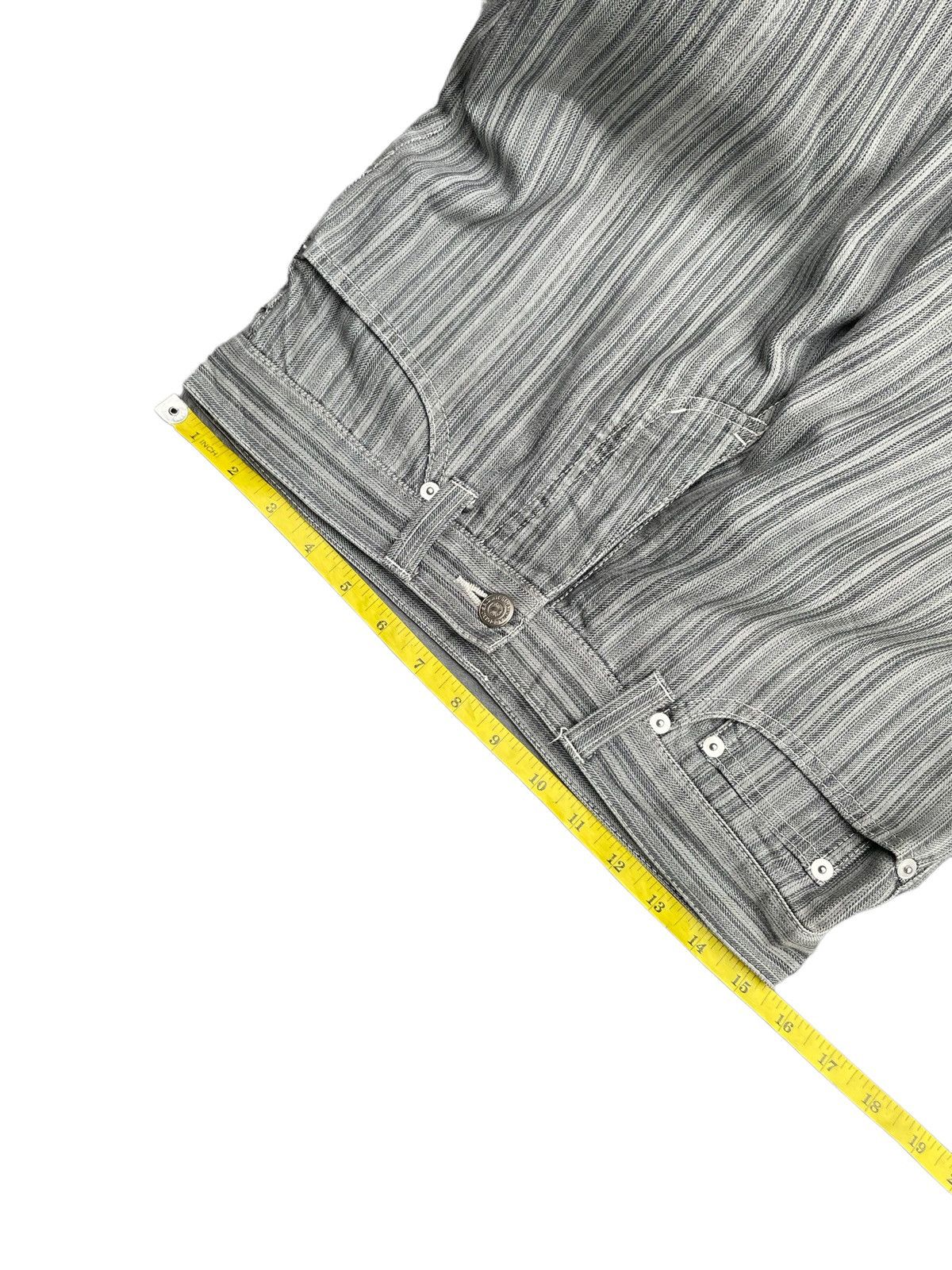 Japanese Brand Tornado Mart Flare Stripes Denim Size US 30 / EU 46 - 2 Thumbnail
