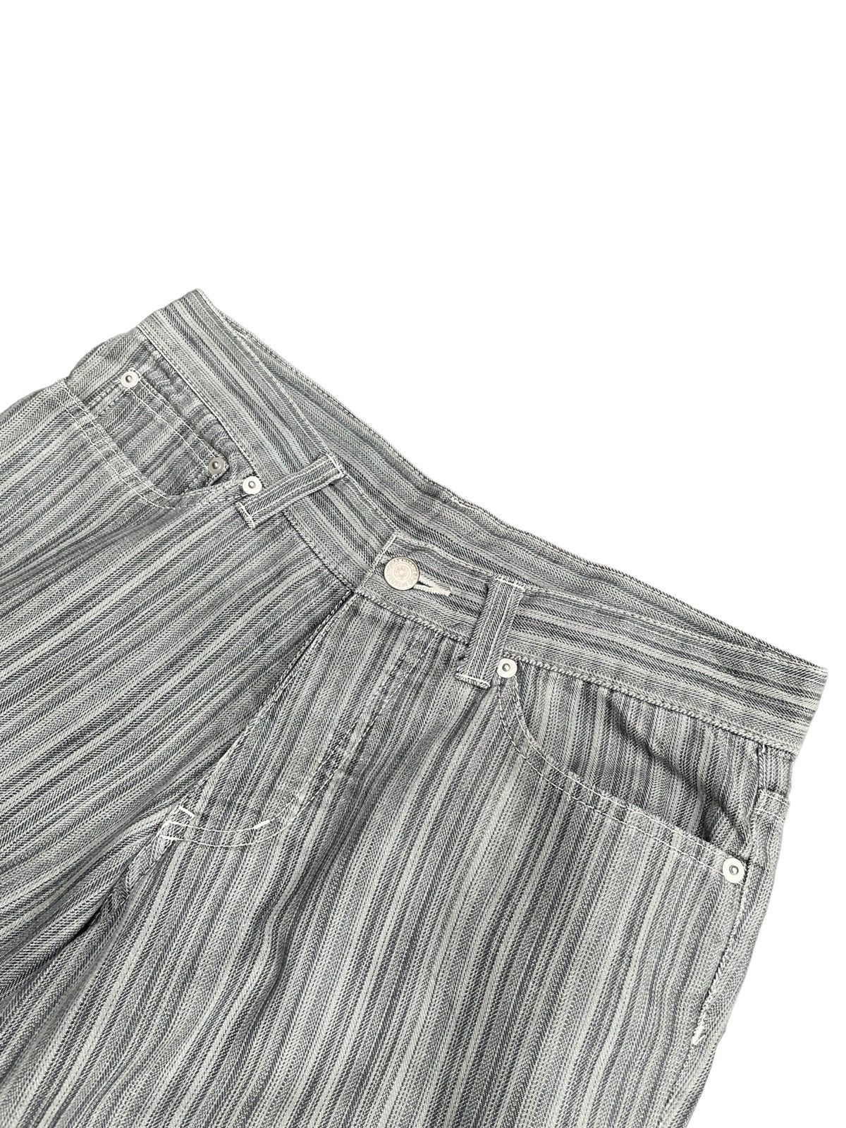 Japanese Brand Tornado Mart Flare Stripes Denim Size US 30 / EU 46 - 5 Thumbnail