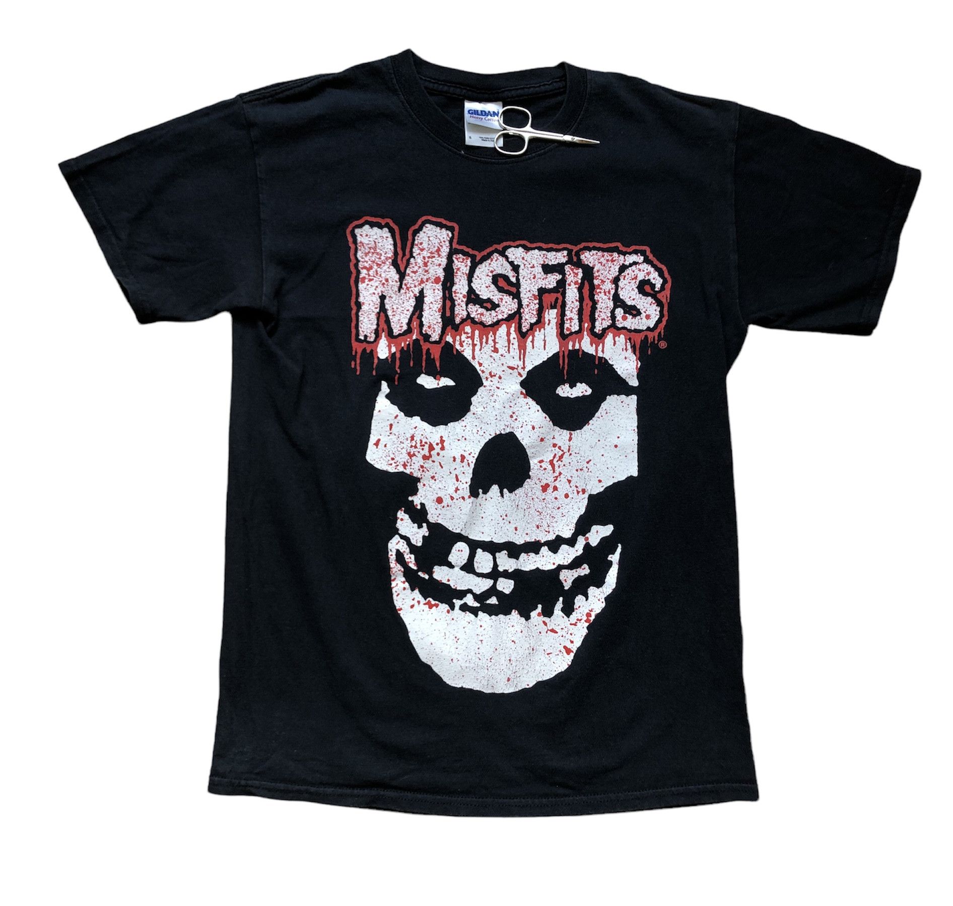 Band Tees × Vintage Vintage Misfits Rare Tee Shirt Rock Band Metallica Y2K Hype Size US S / EU 44-46 / 1 - 1 Thumbnail
