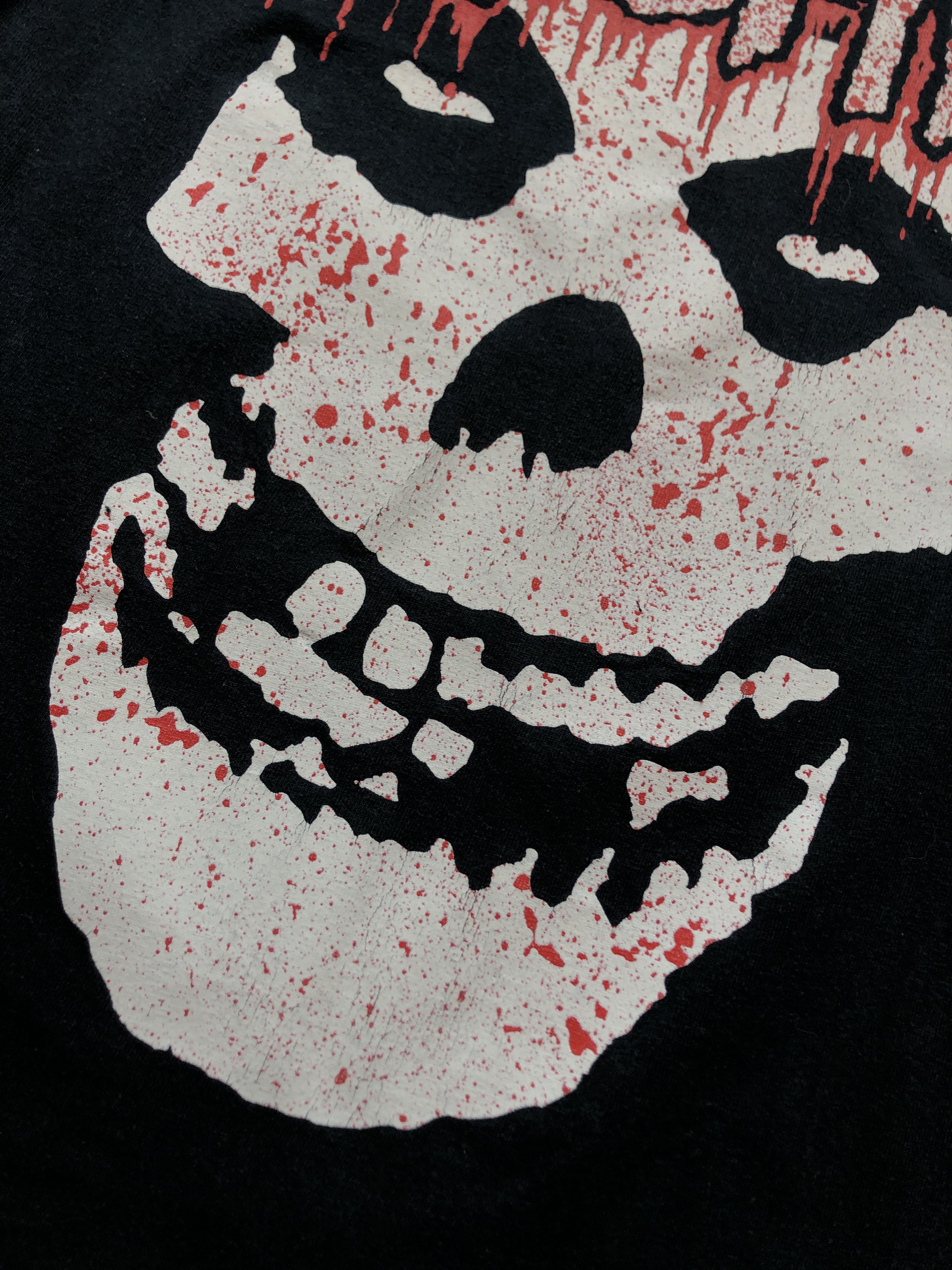Band Tees × Vintage Vintage Misfits Rare Tee Shirt Rock Band Metallica Y2K Hype Size US S / EU 44-46 / 1 - 9 Thumbnail