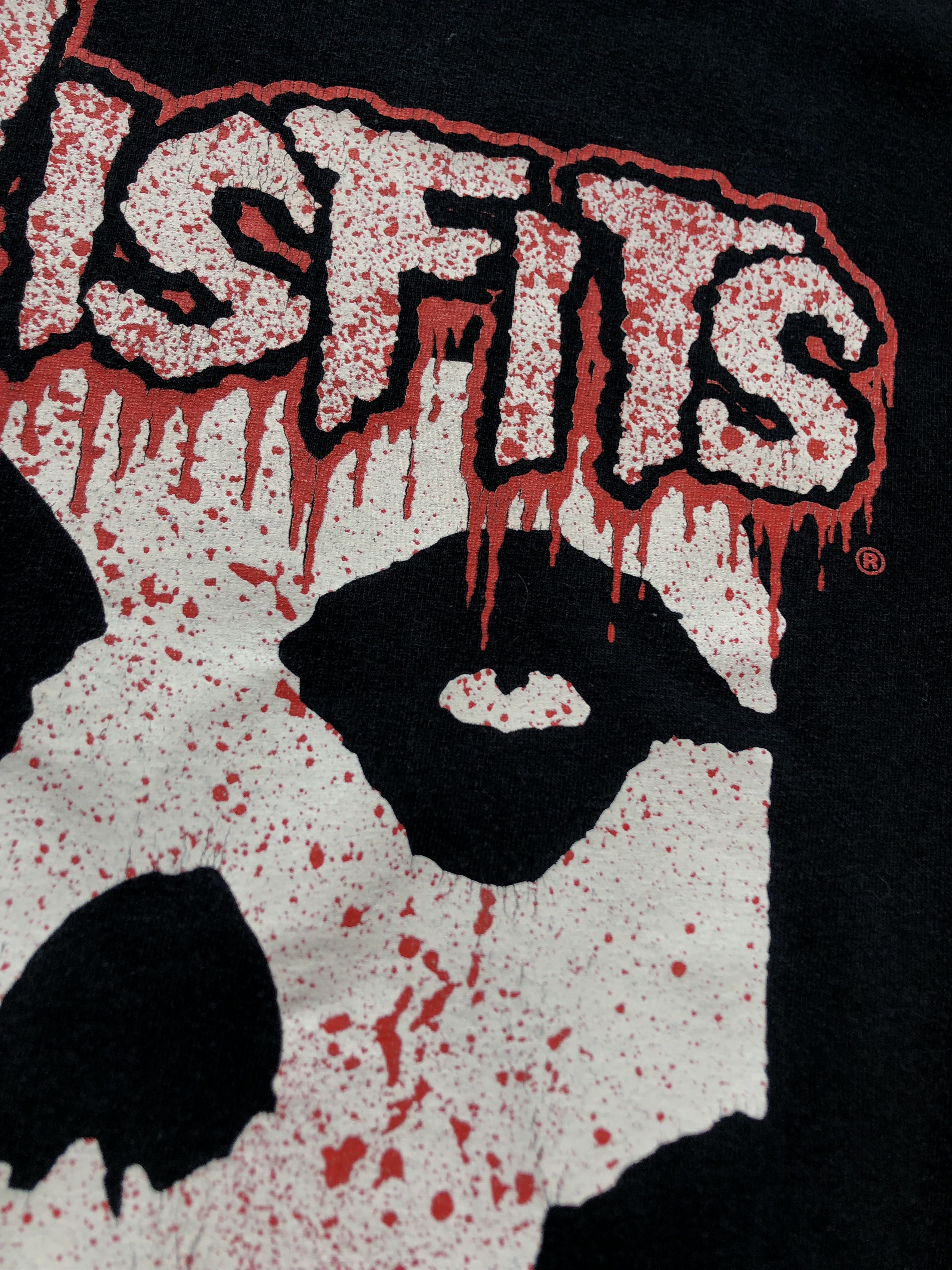 Band Tees × Vintage Vintage Misfits Rare Tee Shirt Rock Band Metallica Y2K Hype Size US S / EU 44-46 / 1 - 8 Thumbnail