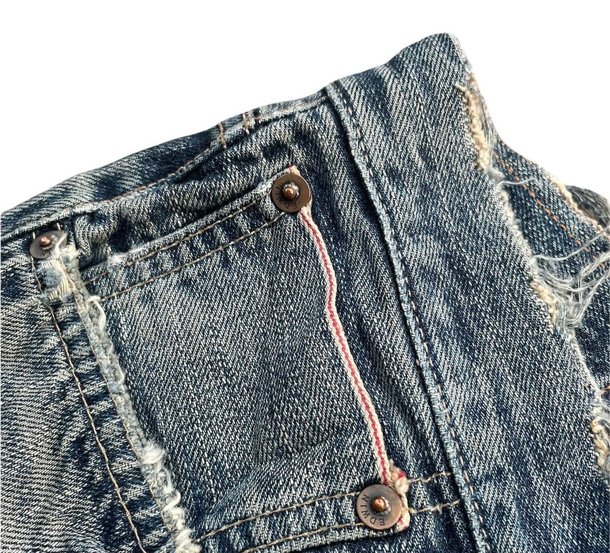 Edwin Vintage Edwin 505S Selvedge Aging Faded Distressed Size US 32 / EU 48 - 6 Thumbnail