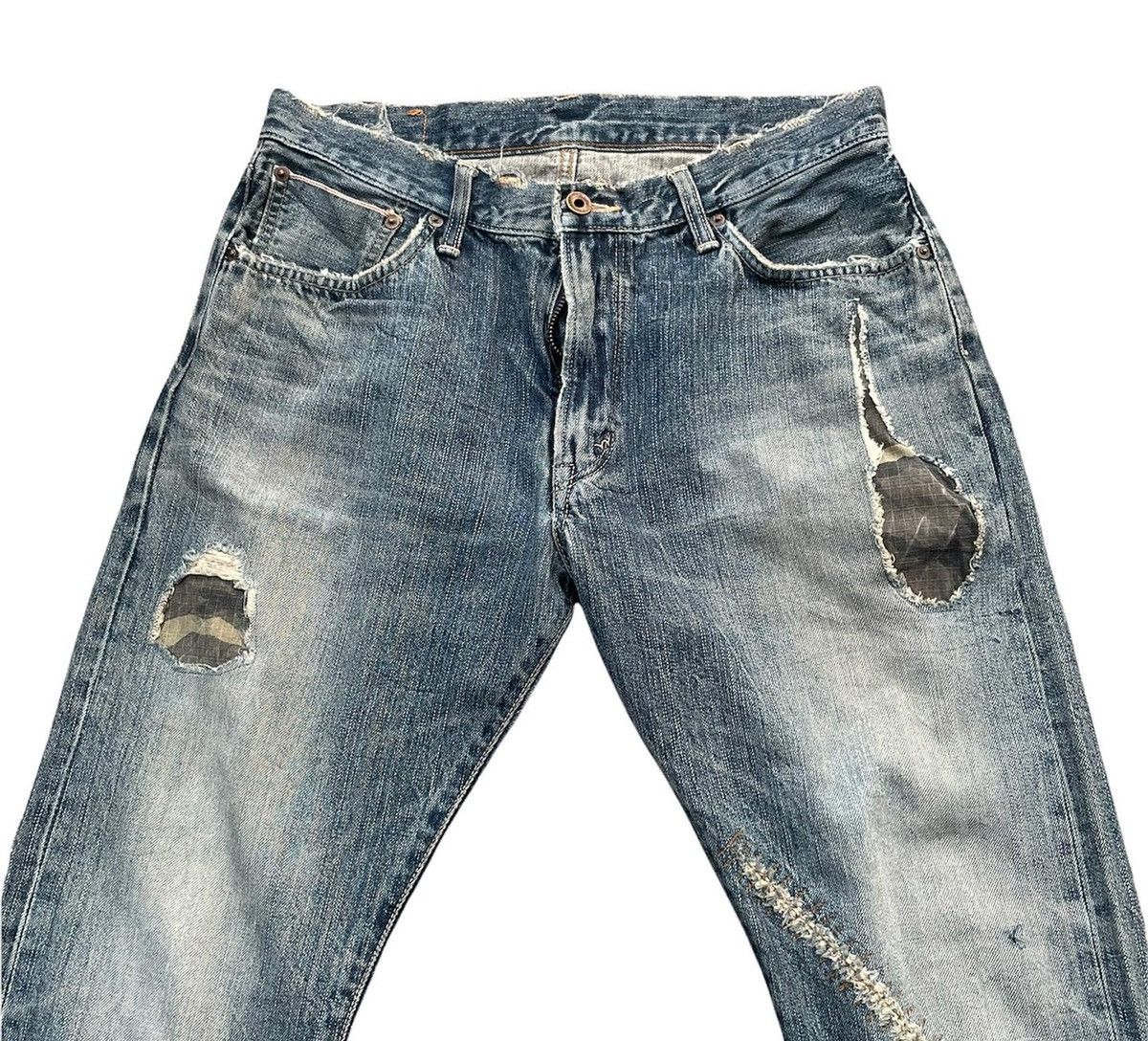 Edwin Vintage Edwin 505S Selvedge Aging Faded Distressed Size US 32 / EU 48 - 3 Thumbnail