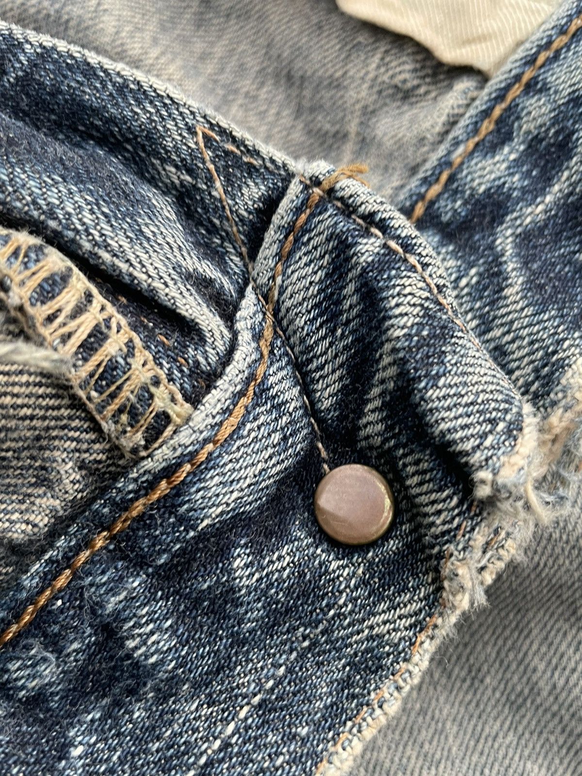 Edwin Vintage Edwin 505S Selvedge Aging Faded Distressed Size US 32 / EU 48 - 20 Thumbnail