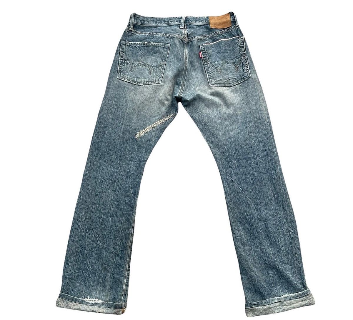 Edwin Vintage Edwin 505S Selvedge Aging Faded Distressed Size US 32 / EU 48 - 7 Thumbnail