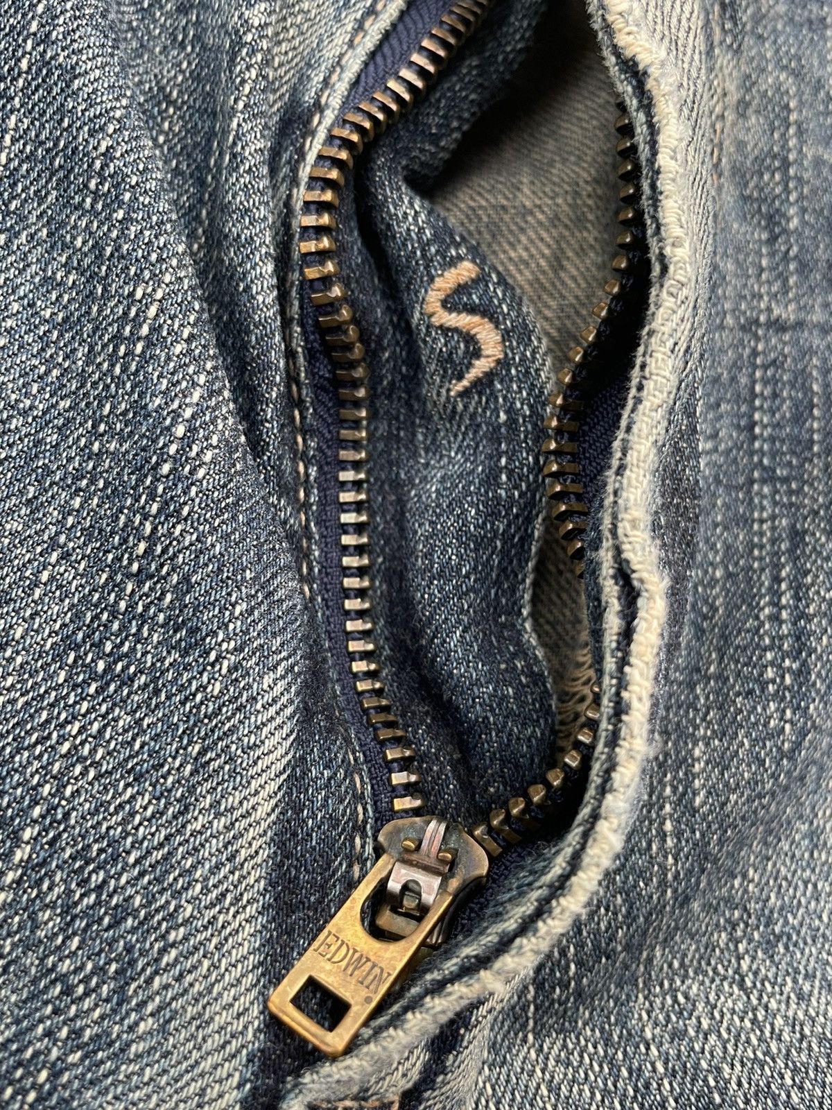Edwin Vintage Edwin 505S Selvedge Aging Faded Distressed Size US 32 / EU 48 - 21 Thumbnail