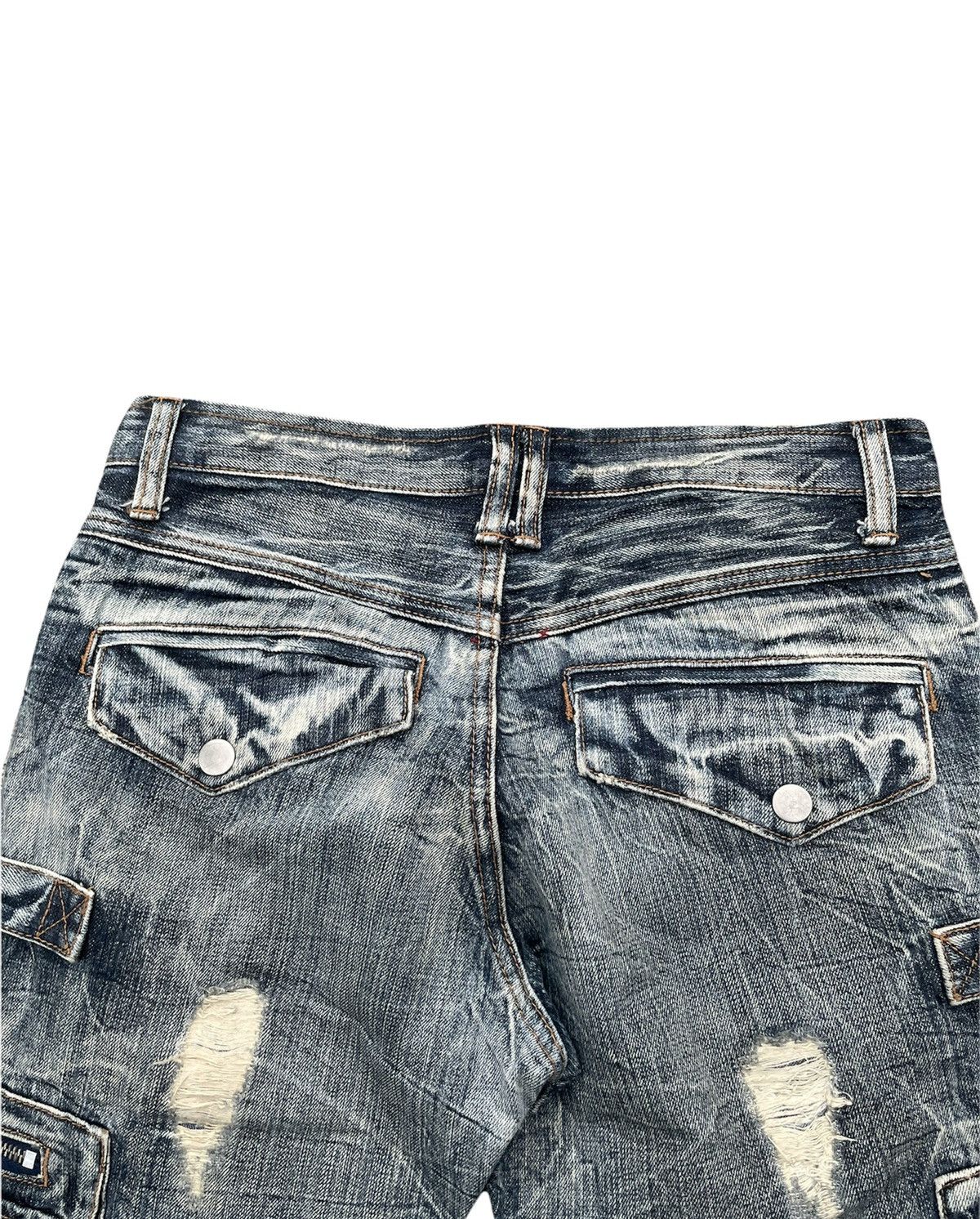 Japanese Brand Semantic Design 13 Multipocket Custom Denim Size US 31 - 10 Thumbnail