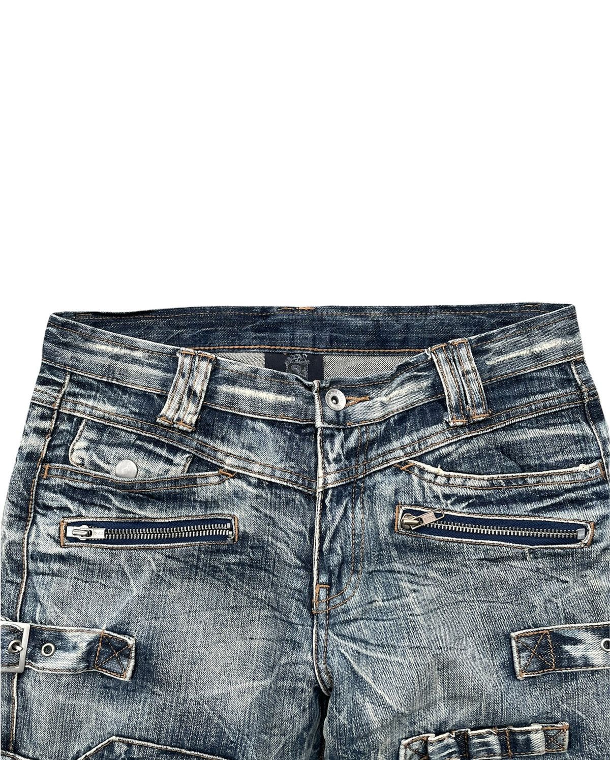 Japanese Brand Semantic Design 13 Multipocket Custom Denim Size US 31 - 7 Thumbnail