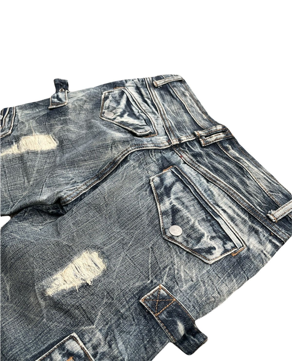 Japanese Brand Semantic Design 13 Multipocket Custom Denim Size US 31 - 11 Thumbnail