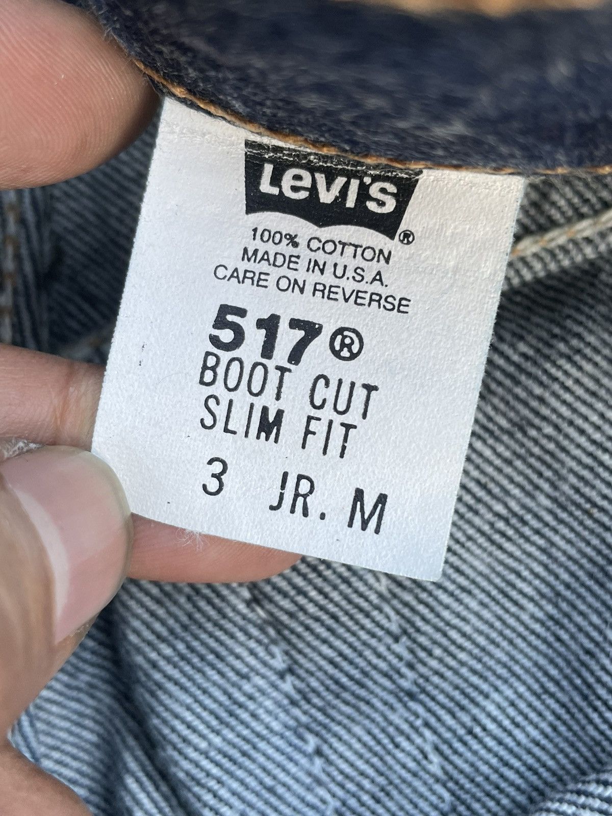 Levi's Vintage 1986 Levis 517 e Usa Size US 29 - 12 Thumbnail