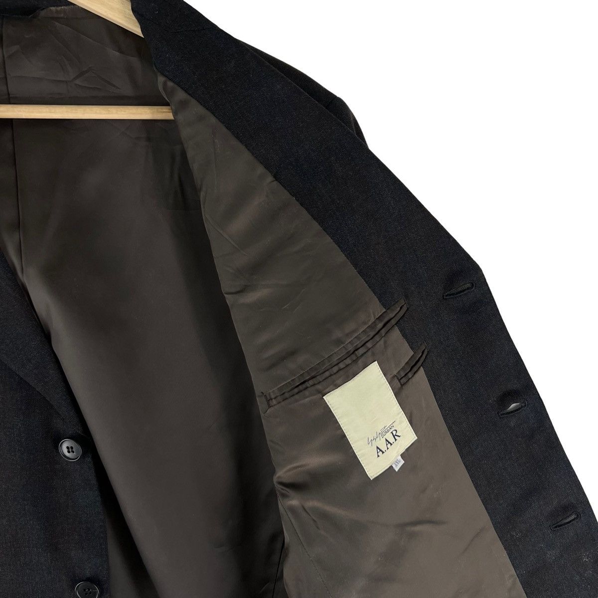 Yohji Yamamoto VINTAGE AAR YOHJI YAMAMOTO SIGNATURE TARTAN DESIGN COATS Size US M / EU 48-50 / 2 - 9 Thumbnail