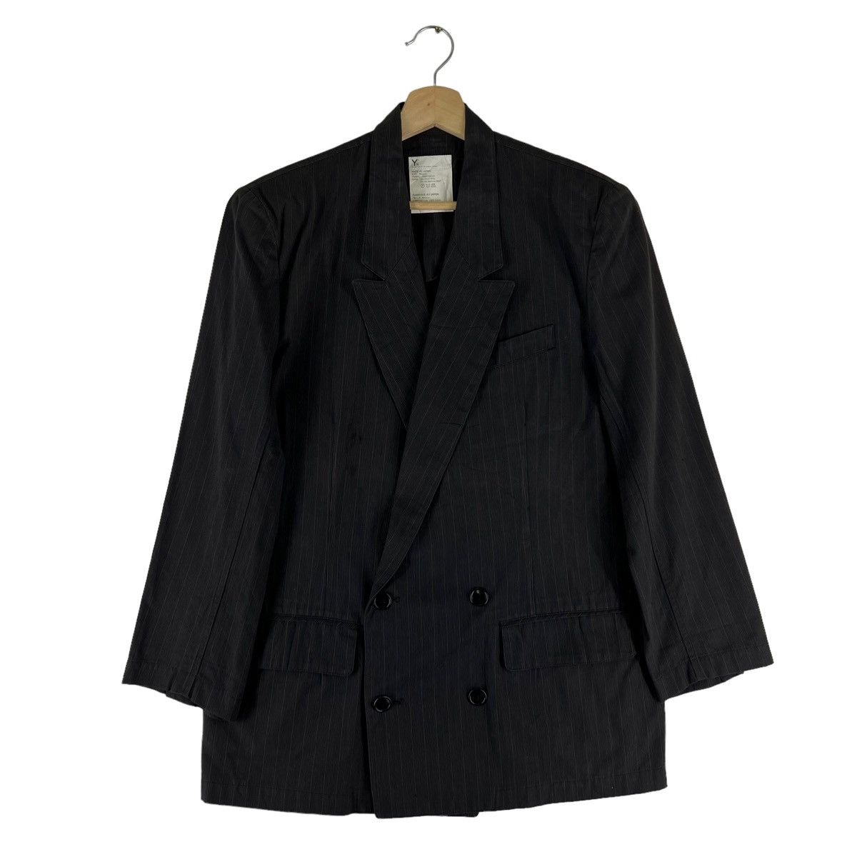 Yohji Yamamoto VINTAGE Y’S YOHJI YAMAMOTO FABRIC OF JAPAN COATS JACKET Size US M / EU 48-50 / 2 - 2 Thumbnail