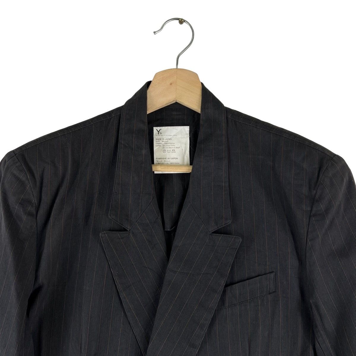 Yohji Yamamoto VINTAGE Y’S YOHJI YAMAMOTO FABRIC OF JAPAN COATS JACKET Size US M / EU 48-50 / 2 - 3 Thumbnail
