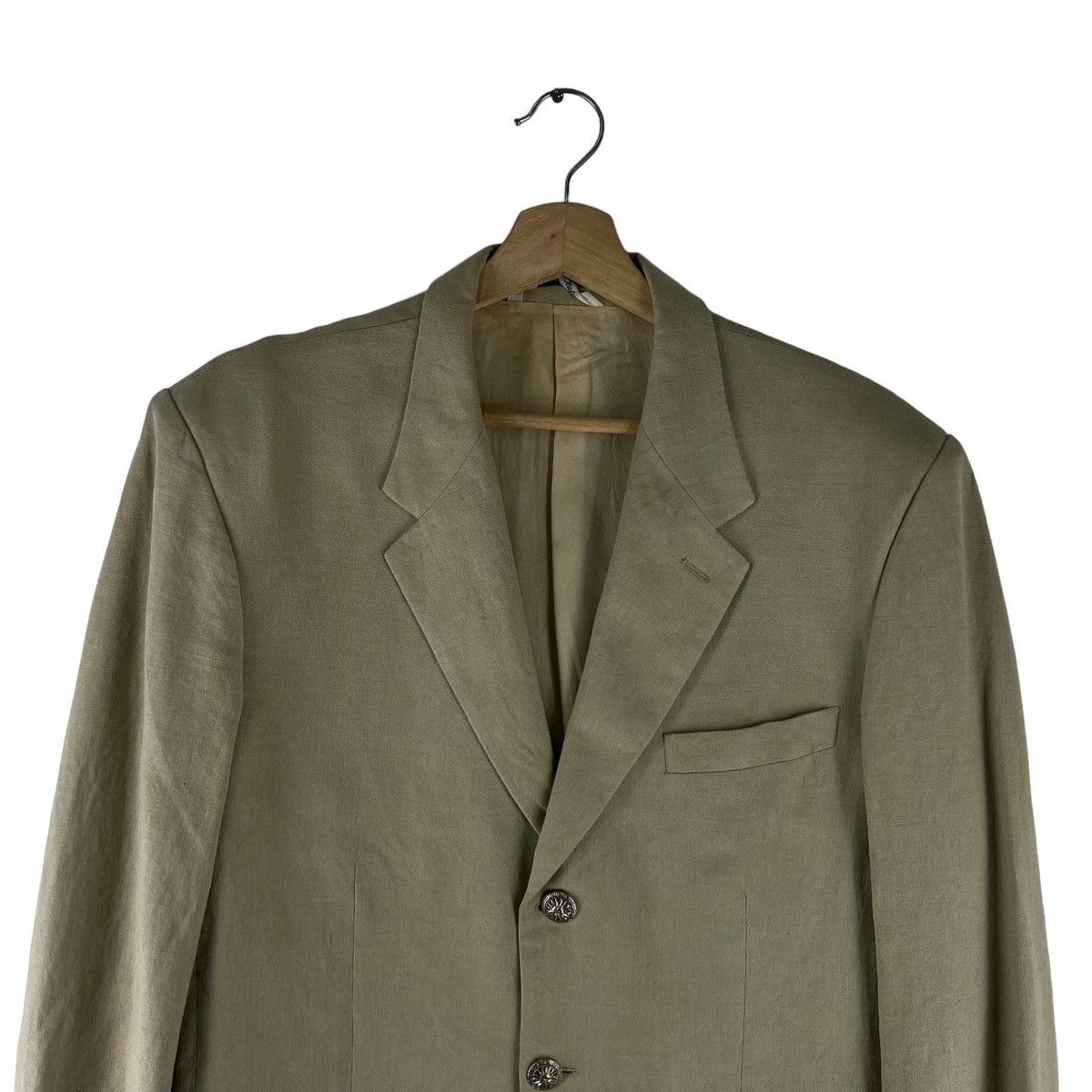 Vintage VINTAGE VERSACE SPORT DOUBLE BREAST COATS JACKET Size US L / EU 52-54 / 3 - 3 Thumbnail