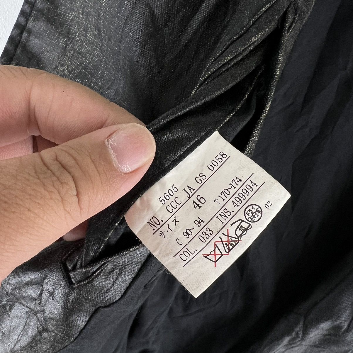 Jean Paul Gaultier 💥RARE LONG JACKET JEAN PAUL GAULTIER WAX DESIGN BONDAGE WEAR Size L / US 10 / IT 46 - 14 Thumbnail