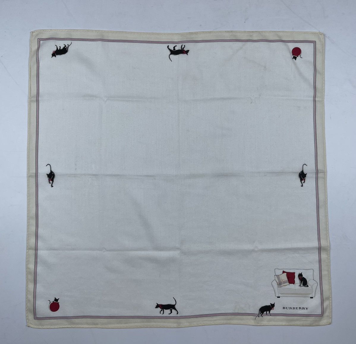 Burberry × Other burberry bandana handkerchief neckerchief scarf HC0649 Size ONE SIZE - 2 Thumbnail