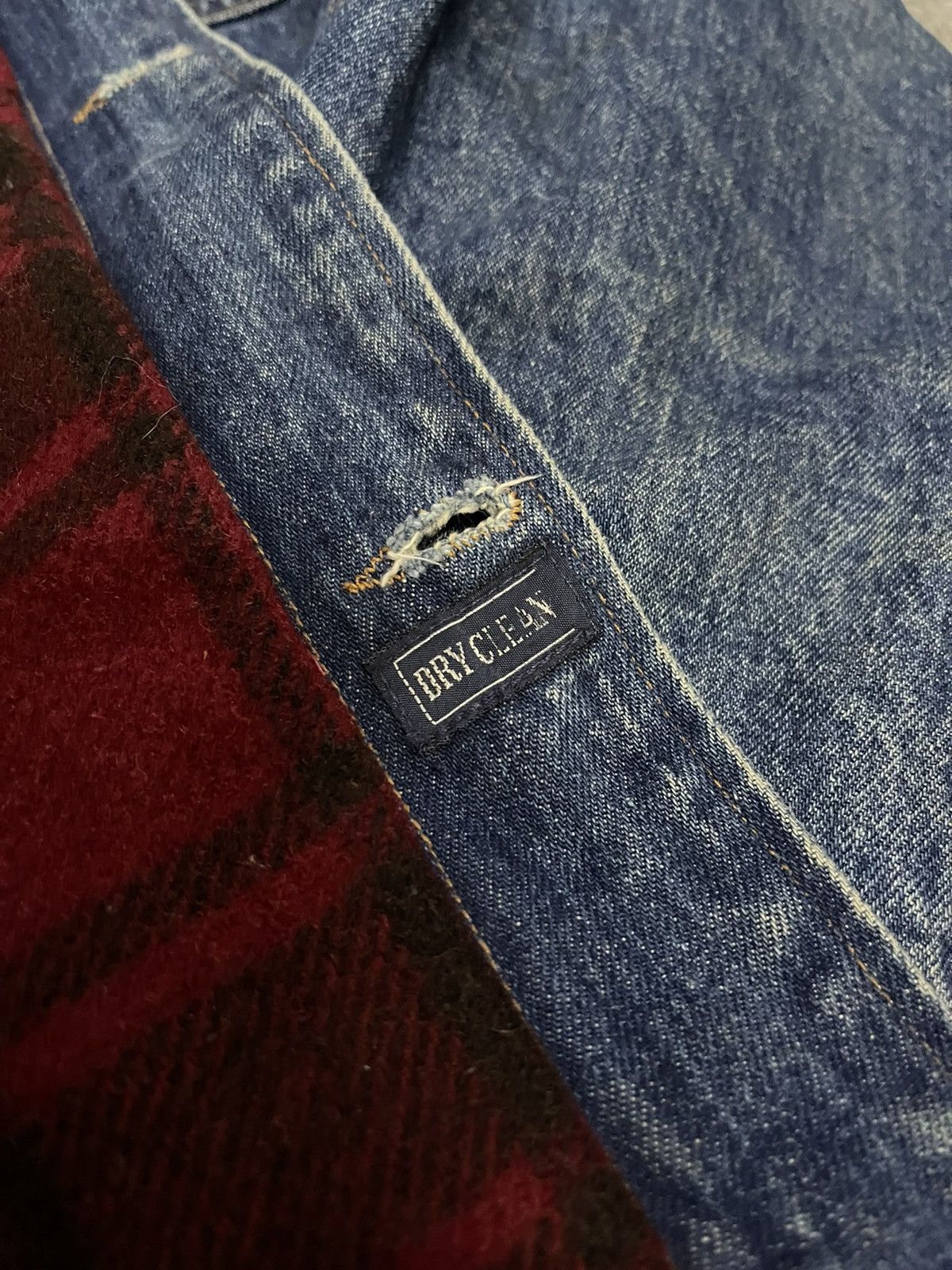 VINTAGE 80s POLO PRL BLANKET DENIM JACKET