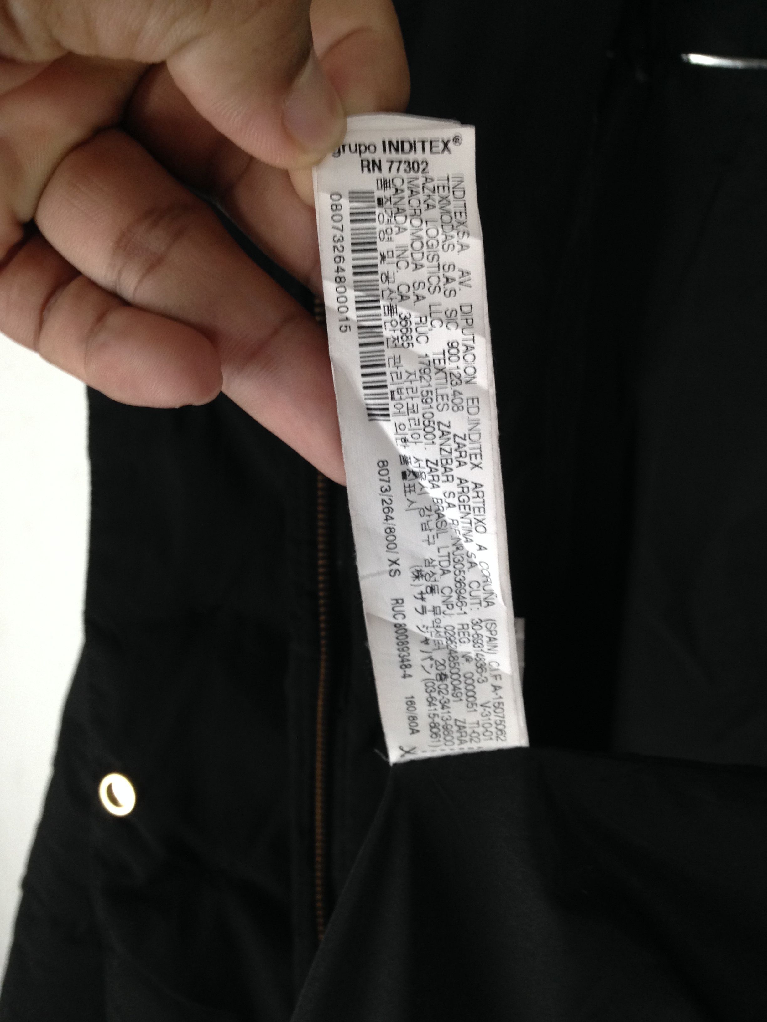 Zara Long Puffer Bomber Jacket Size US XS / EU 42 / 0 - 7 Thumbnail