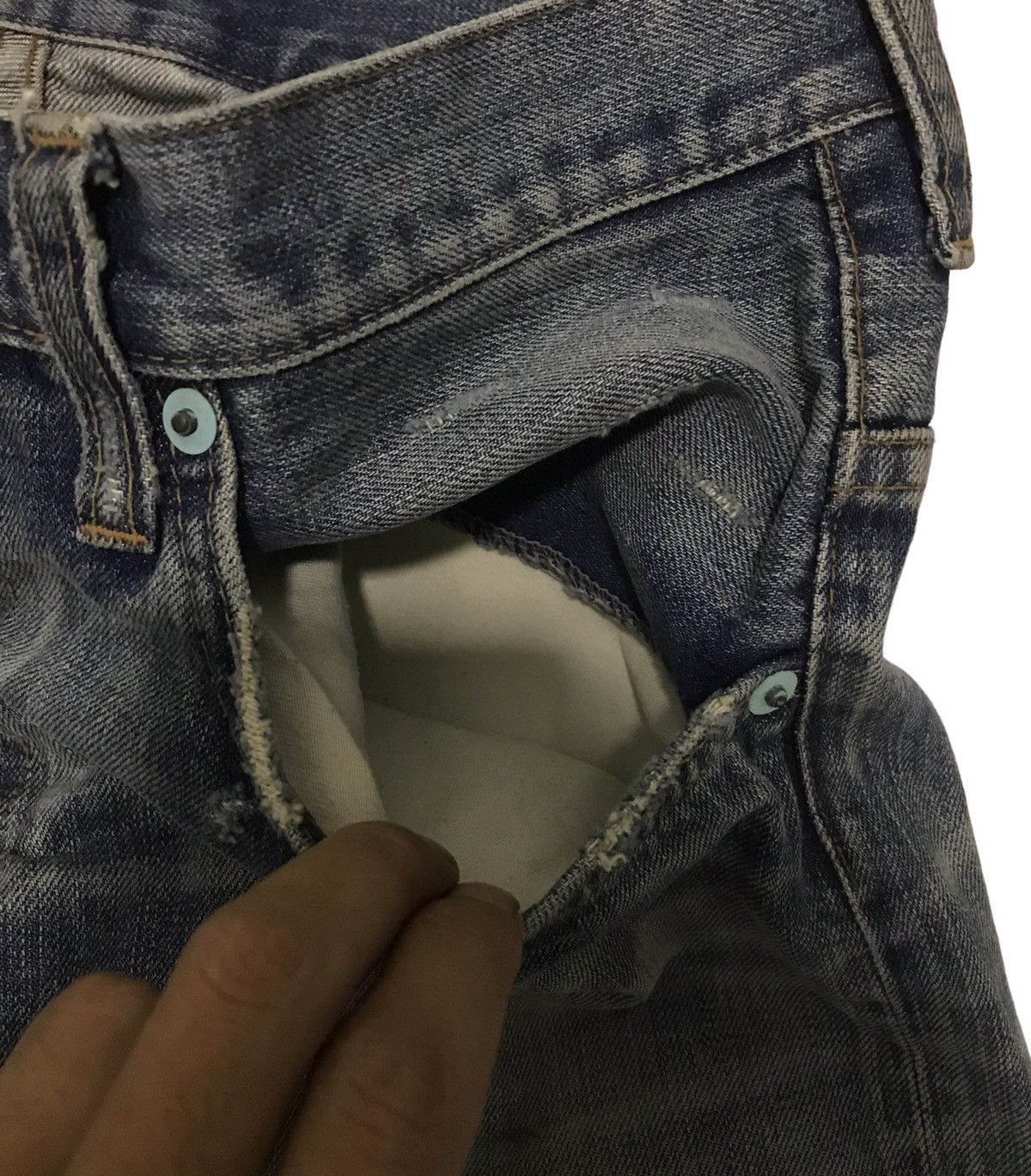 Japanese Brand JAPANESE BRAND DENIM PANTS Size US 32 / EU 48 - 6 Thumbnail