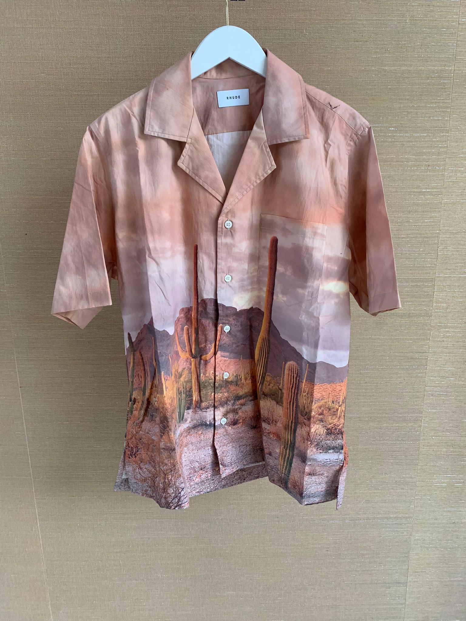 Rhude Western SS Button Up in Western Print Size US XS / EU 42 / 0 - 2 Thumbnail